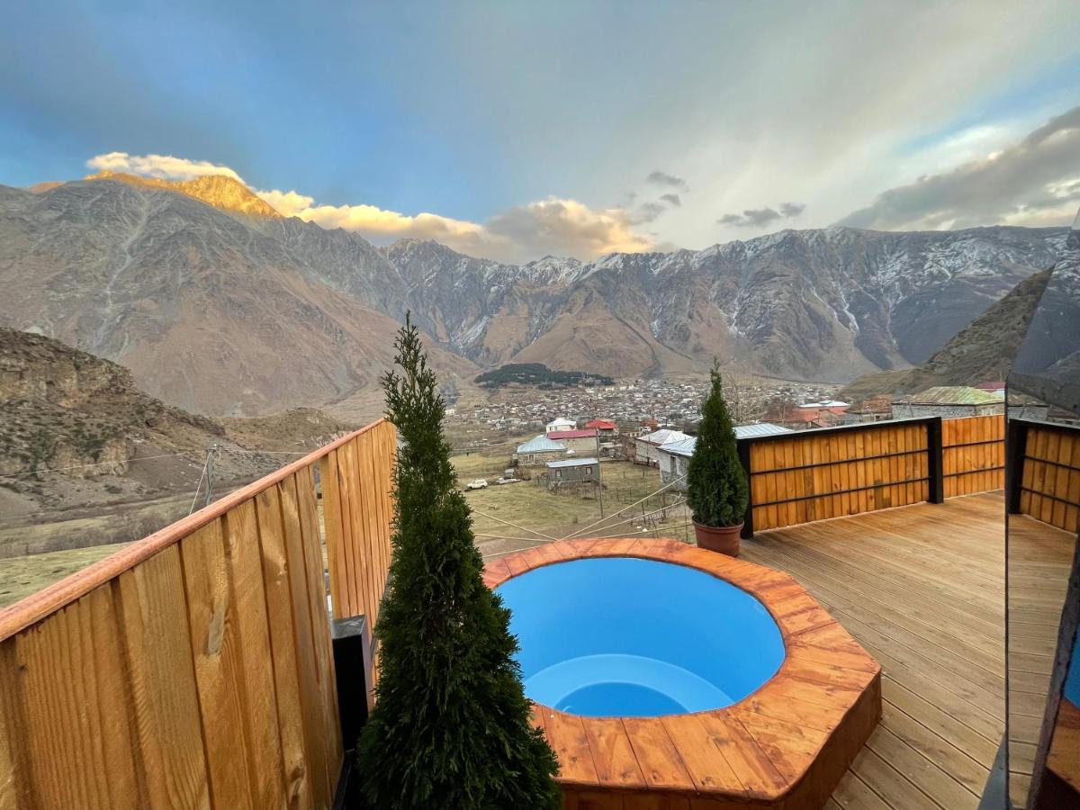 Gabua Glamping Villa Kazbegi Exteriör bild