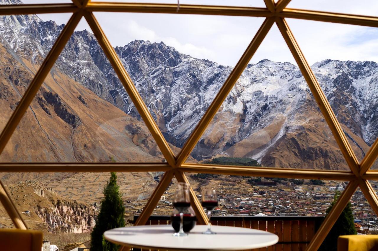 Gabua Glamping Villa Kazbegi Exteriör bild