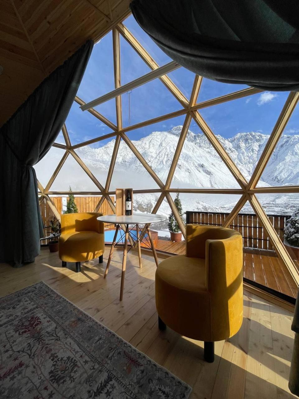 Gabua Glamping Villa Kazbegi Exteriör bild