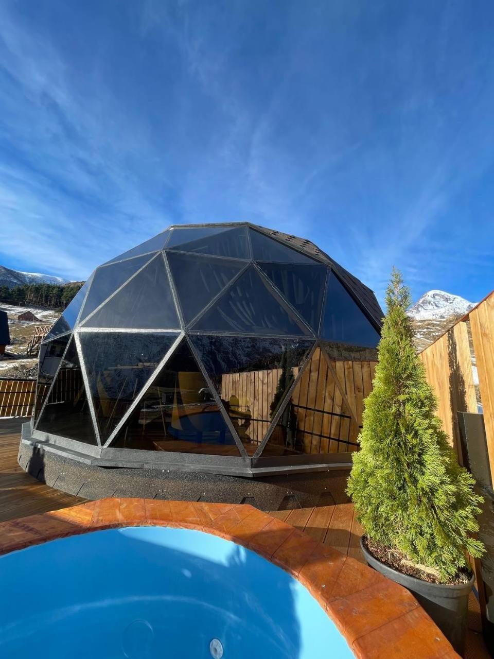 Gabua Glamping Villa Kazbegi Exteriör bild