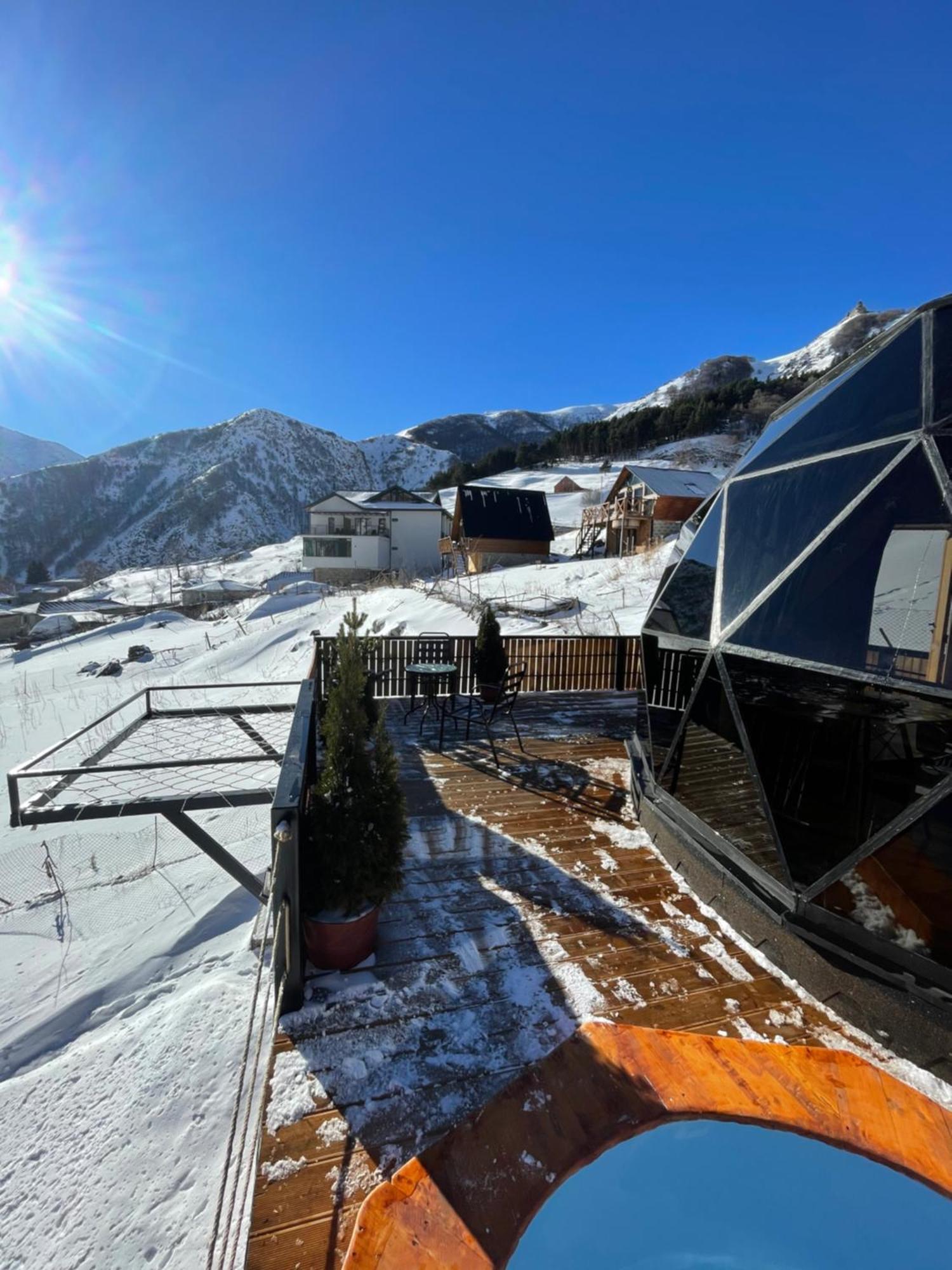 Gabua Glamping Villa Kazbegi Exteriör bild
