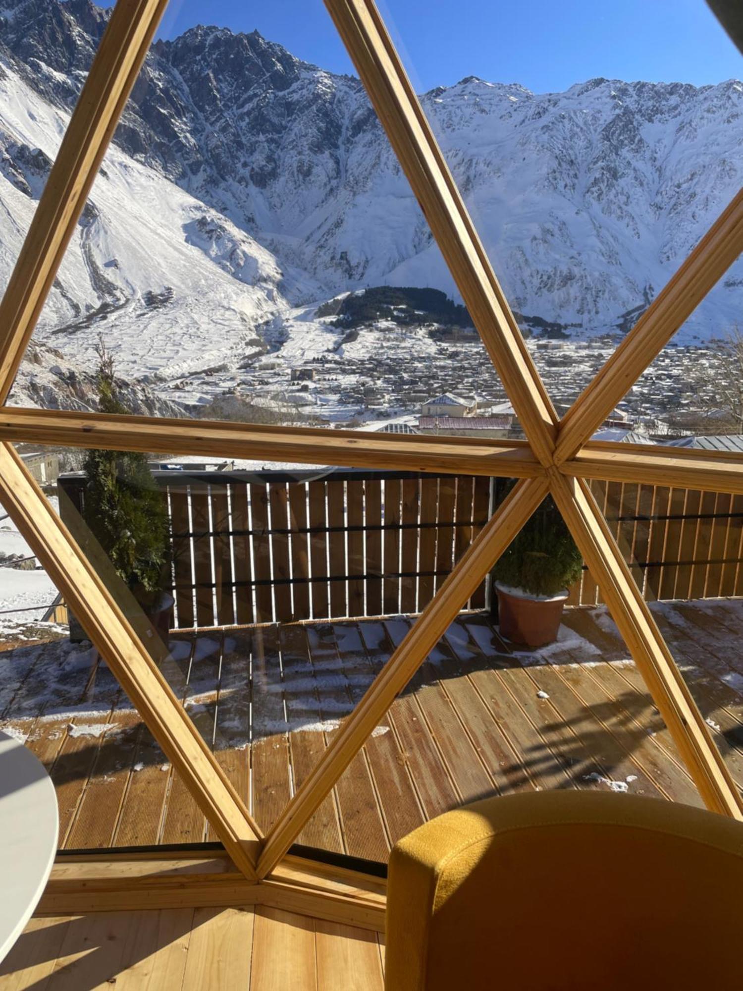 Gabua Glamping Villa Kazbegi Exteriör bild