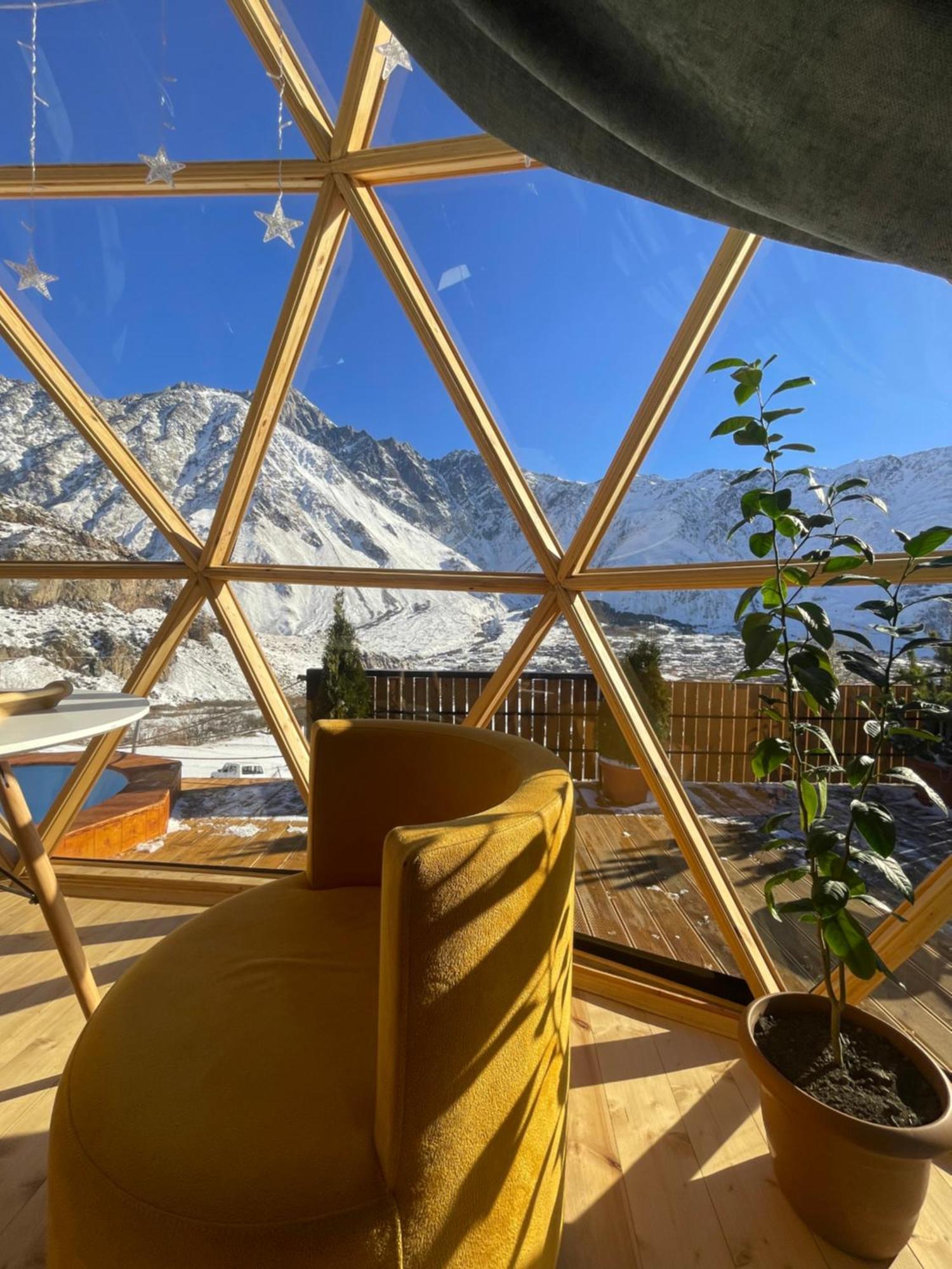 Gabua Glamping Villa Kazbegi Exteriör bild