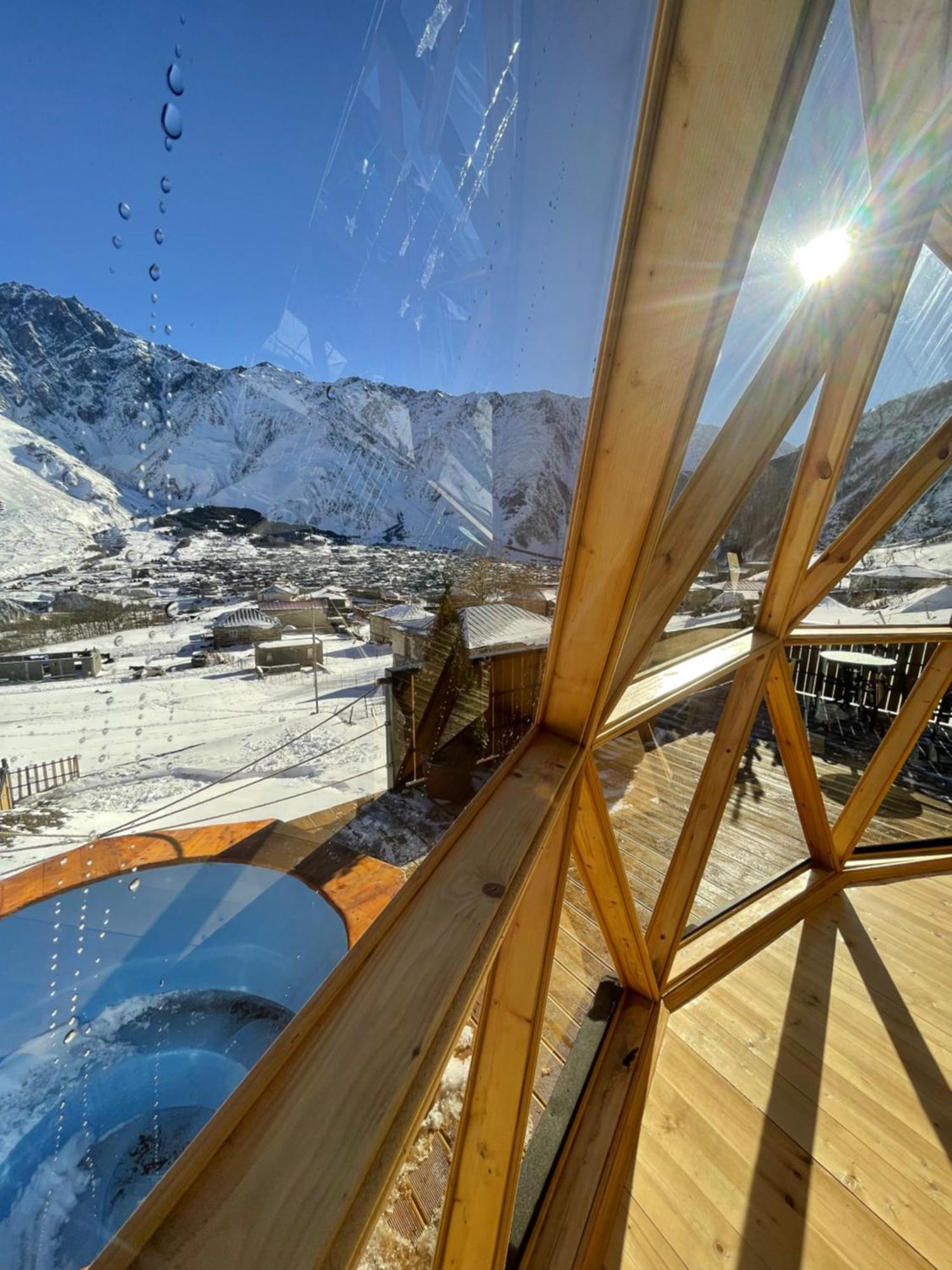 Gabua Glamping Villa Kazbegi Exteriör bild